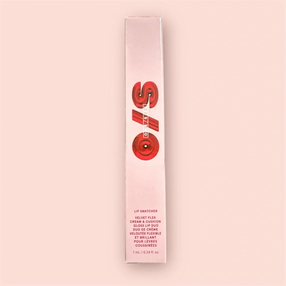 O/S LIP SNATCHER HYDRATING LIQUID LIPSTICK AND LIP GLOSS DUO NO SPEED LIMIT NIB